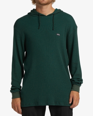 Men's Billabong Keystone Pullover Thermal Shirts Multicolor | 685ZOELNS