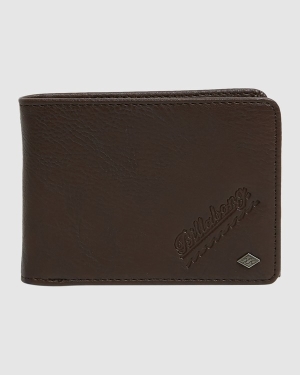 Men's Billabong Line Up Flip Bi-Fold Wallets Multicolor | 849WHCBYS