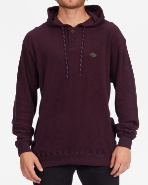 Men's Billabong Northpoint Pullover Hoodie Multicolor | 641CLAXJM