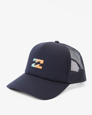 Men's Billabong Podium Trucker Hats Multicolor | 701DNAREL