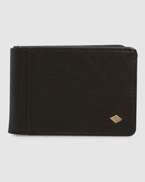 Men's Billabong Revival Slim Line Bi-Fold Wallets Multicolor | 579SMKAON