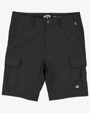 Men's Billabong Scheme X 21 Shorts Black | 851YLOZKN