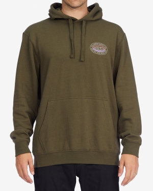 Men's Billabong Short Sands Pullover Hoodie Multicolor | 749FDEJVZ