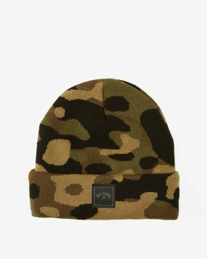 Men's Billabong Stacked Hats Camo | 932VGDQPX
