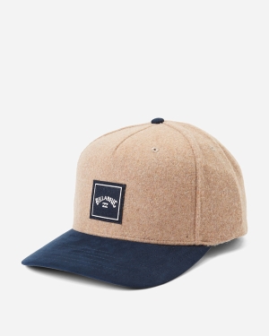 Men's Billabong Stacked Up Snapback Hats Multicolor | 376NBPSEU