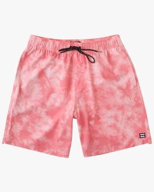 Men's Billabong Sundays Essential 17 Boardshorts Pink | 463UFLIWE
