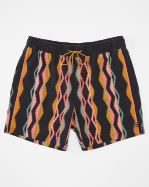 Men's Billabong Sundays Layback 17 Boardshorts Multicolor | 590POXQNH