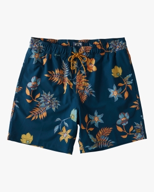 Men's Billabong Sundays Layback 17 Boardshorts Multicolor | 650PQMFBA