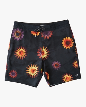 Men's Billabong Sundays Lo Tide 19 Boardshorts Multicolor | 061YMWAOL