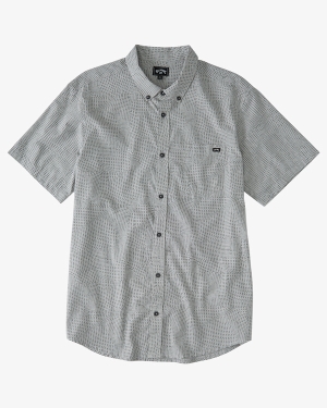 Men's Billabong Sundays Mini Short Sleeve Shirts Multicolor | 713TVGARL