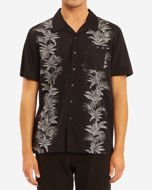 Men's Billabong Sundays Vacay Short Sleeve Shirts Multicolor | 854KNJMYW