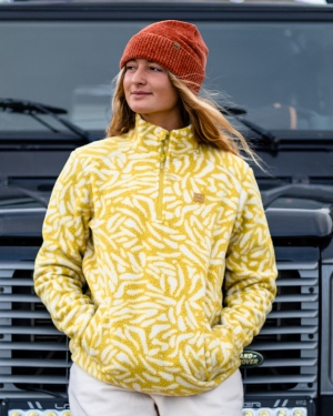 Women's Billabong A/Div Boundary Mock 3 Half-Zip Pullover Sweatshirt Multicolor | 958FEZIAQ