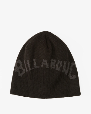 Women's Billabong A/Div Layered On Slouchy Beanie Black | 082GNXSBH