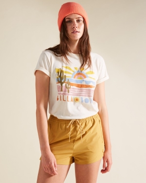 Women's Billabong A/Div Relaxed Adventure Shorts Orange | 527JOWPEQ