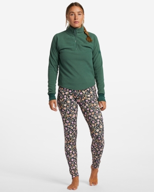 Women's Billabong A/Div Warm Up Tech Active Black | 860WCBEPK