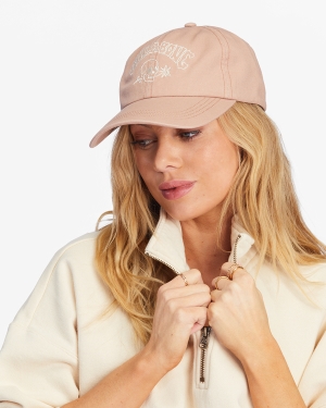 Women's Billabong Dad Cap Strapback Hats Beige | 921BCGZJT