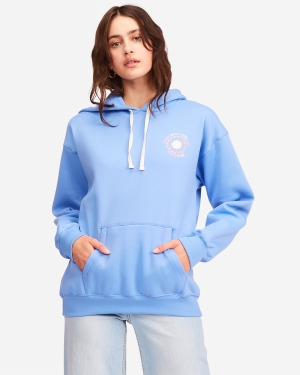Women's Billabong Everyday Is Sunday Pullover Graphic Hoodie Multicolor | 912WCJFOZ