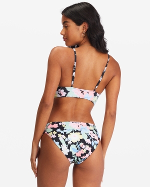 Women's Billabong Feelin Tropical Lowrider Reversible Low Rise Bikini Bottoms Multicolor | 082DFZPVN