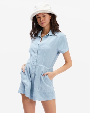 Women's Billabong Gigi Playsuit Multicolor | 640DOUVMY