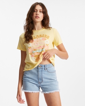 Women's Billabong Go Your Own Way Rockers T Shirts Multicolor | 741RPQZKJ