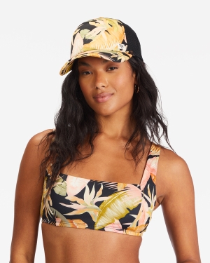 Women's Billabong Heritage Mashup Trucker Hats Multicolor | 654FOAGBM