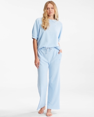Women's Billabong Lost Coast Pants Blue | 290FBANOG