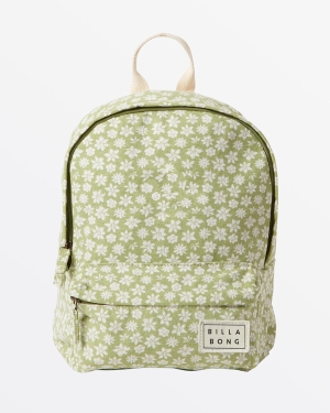 Women's Billabong Mini Mama Canvas Backpacks Multicolor | 816PBAFUD