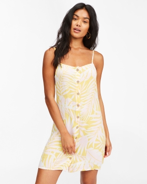 Women's Billabong Morning Light Mini Slip Dress Multicolor | 581BLTGDC