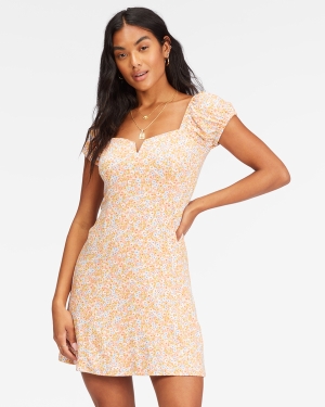 Women's Billabong New Love Mini Dress Multicolor | 059GEODUQ