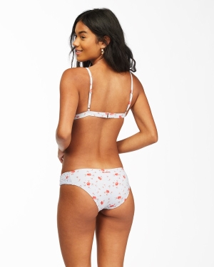 Women's Billabong On The Path Lowrider Bikini Bottoms Blue | 639YGVEHZ
