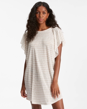 Women's Billabong Out For Waves Cover-Up Cover Ups Light Blue | 231WZNMJB