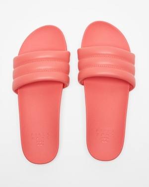 Women's Billabong Playa Vista Sandals Coral | 053RYMJPE