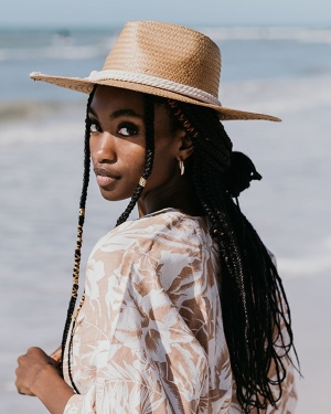 Women's Billabong Pretty Twisted Hats Beige | 807BTVGCQ