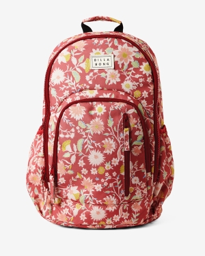 Women's Billabong Roadie Backpacks Dark Red | 465SFLXDB