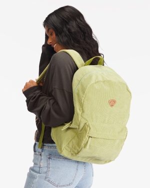 Women's Billabong Schools Out Corduroy Backpacks Multicolor | 471WNDQCO