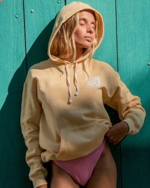 Women's Billabong Season Of The Sun Graphic Hoodie Multicolor | 096RXEDNV