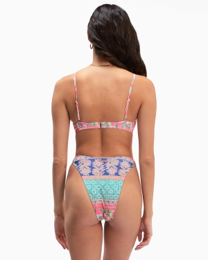 Women's Billabong Secret Paradise Havana Bikini Bottoms Multicolor | 432ZBMLKH