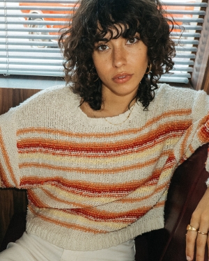 Women's Billabong Shes A Trip Crewneck Sweaters Multicolor | 519HERLYT