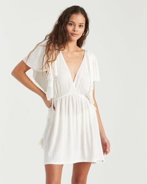 Women's Billabong Short Tides Cover Ups Light Blue | 295KVZONR