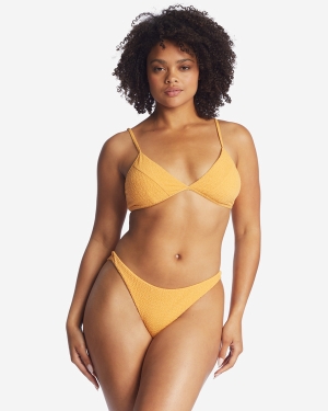 Women's Billabong So Dazed Charlie Fixed Triangle Bikini Tops Multicolor | 623OWCSIN