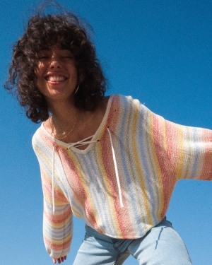 Women's Billabong So Sweet Pullover Sweaters Multicolor | 139BMOFRG