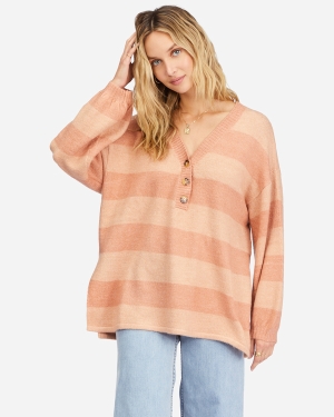 Women's Billabong Sol Chasing Tunic Sweaters Multicolor | 621IHZFEK