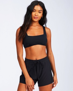 Women's Billabong Sol Searcher 5 Volley Boardshorts Black | 458RTMOIU