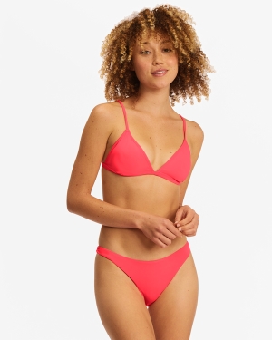 Women's Billabong Sol Searcher Ceci Triangle Bikini Tops Multicolor | 608NGWPJD