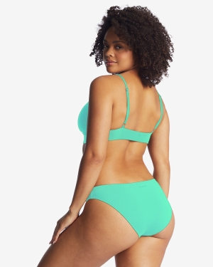 Women's Billabong Sol Searcher Lowrider Bikini Bottoms Green | 630WDVXUK