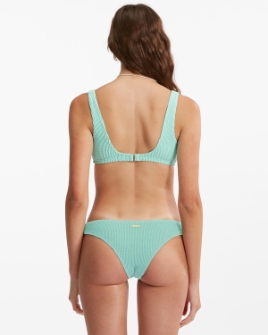 Women's Billabong Summer High Isla Bikini Bottoms Mint | 632WXLMIH