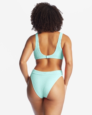 Women's Billabong Summer High Maui Rider Bikini Bottoms Mint | 071MZEVSR