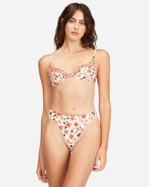 Women's Billabong Swept Away Morgan Underwire Bikini Tops Multicolor | 945RJMUFY