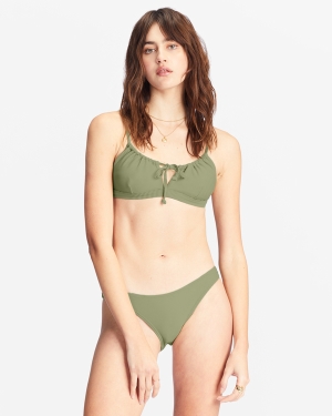 Women's Billabong Tanlines Coco Bralette Bikini Tops Multicolor | 154NUSOYJ