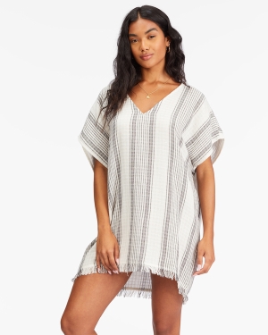 Women's Billabong Walk Away Beach Cover-Up Cover Ups Light Blue | 739NYBLGZ